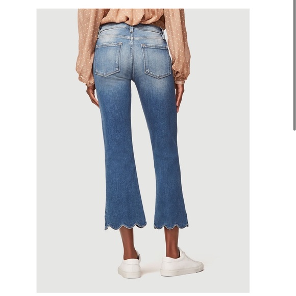 FRAME Le Crop Mini Boot Scallop Jean - Picture 2 of 8